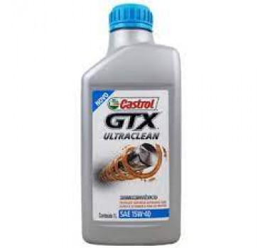 Imagem: OLEO MOTOR 15W40 CASTROL GTX ULTRACLEAN  ANTI BO  